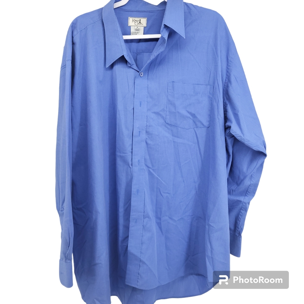 Kings Court Men's Long Sleeve Dress Shirt